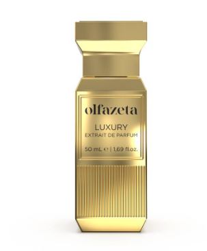 Olfazeta Luxury gold bottle